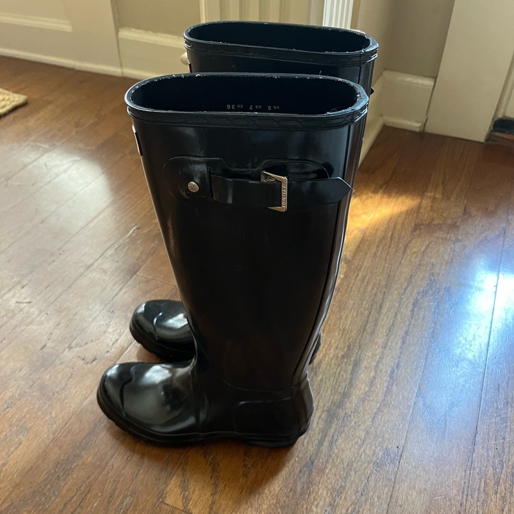 Black Hunter Rain Boots